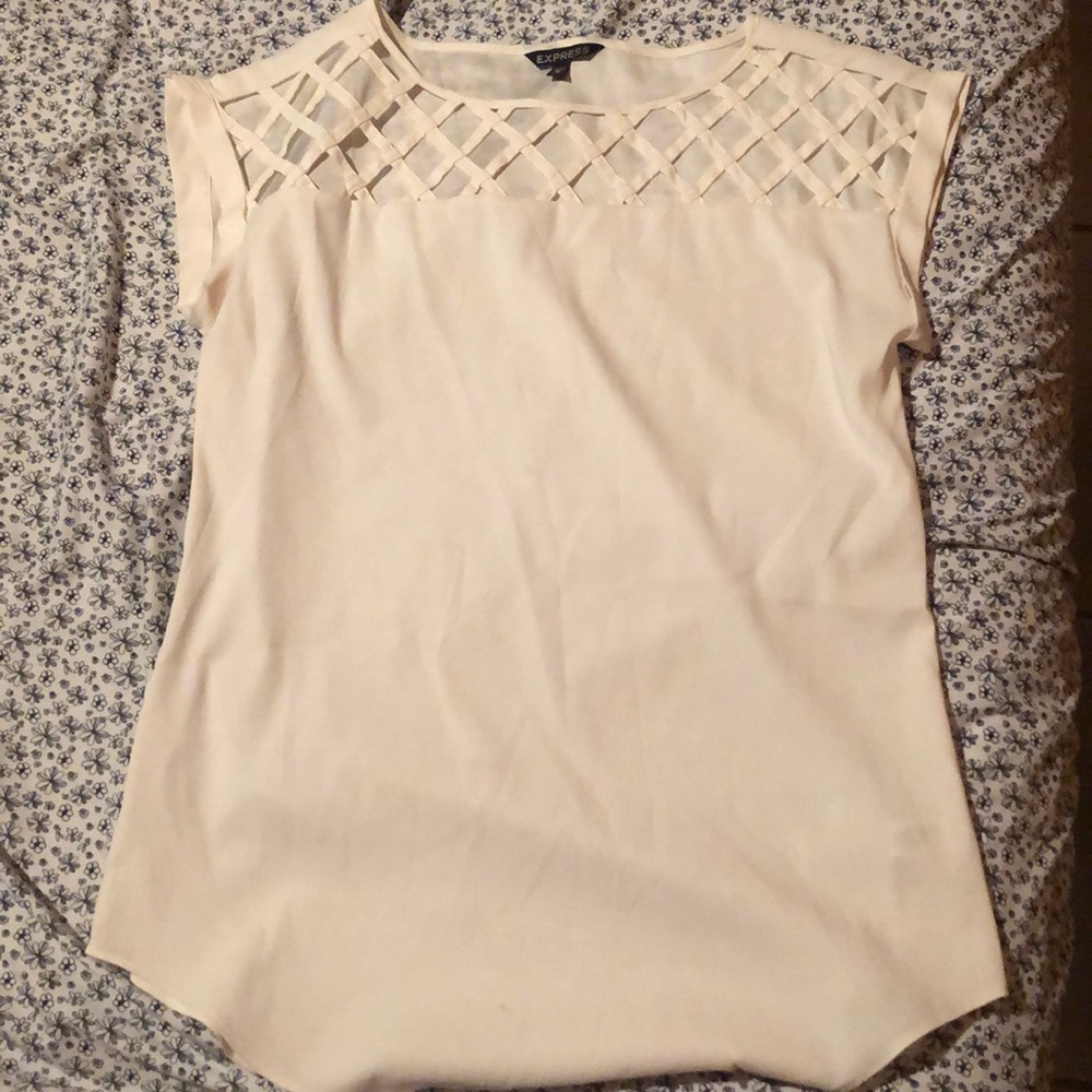 Express White Blouse